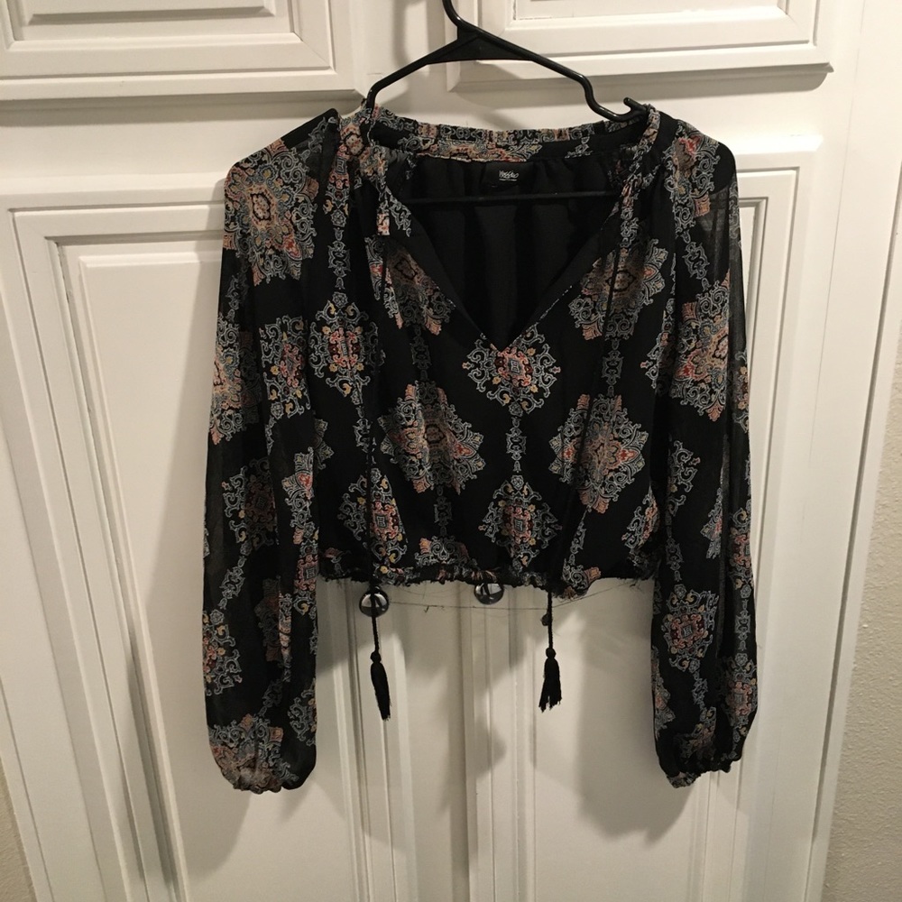Long sleeve hippy shirt